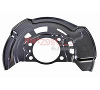 METZGER 6115437 Lamiera paraspruzzi, Disco freno per TOYOTA