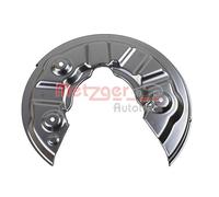 METZGER 6115471 Lamiera paraspruzzi, Disco freno per AUDI,SEAT,SKODA,VW