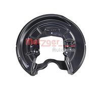 METZGER 6115493 Lamiera paraspruzzi, Disco freno per AUDI,SEAT,VW
