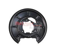 Lamiera Paraspruzzi Disco Posteriore Destra METZGER per Mercedes