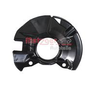 METZGER 6115523 Lamiera paraspruzzi, Disco freno per HYUNDAI