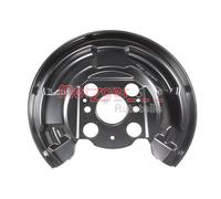 METZGER 6115530 Lamiera paraspruzzi, Disco freno per HONDA