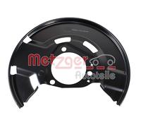 METZGER 6115550 Lamiera paraspruzzi, Disco freno per OPEL,VAUXHALL