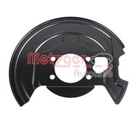 METZGER 6115591 Lamiera paraspruzzi, Disco freno per NISSAN