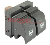 Metzger Alzacristalli Interruttore per Skoda Octavia 1.2-2.0 Tdi TSI FSI 16V