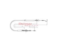 METZGER 11.0636 Cavo acceleratore