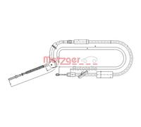 Metzger Cavo Del Freno a Mano Frontale per Mercedes Classe B