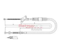 Metzger Cavo Freno a Mano Posteriore Destro per Opel
