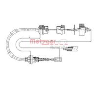 Metzger Cavo Frizione per: Citroén Jumper Bus