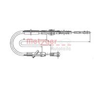 Metzger Cavo Frizione per Suzuki Sj413