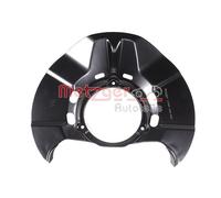 METZGER Lamiera Paraspruzzi Disco Freno Piastra di Ancoraggio Frontale SX Dx per