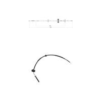 METZGER Set Cavo Freno a Mano per BMW X5 F15 F85 E70 X6 E71 E72 F16