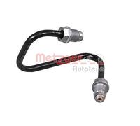 METZGER Tubo freno rigido Tubazione freno 4120008 Anteriore Dx alla pinza freno