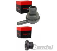 Metzger Valvola Ventilazione Carter + Beccuccio Adatto A per VW Audi 1.2 1.4 TSI