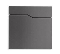 Metzler Cassetta Postale Design Minimalista | Grigio Micaceo DB703 | Hoffmann