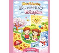 Meu primeiro livro de colorir das estações