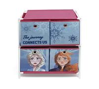 meuble Avec 4 Conteneurs Textiles 53x30x60cm - La Reine des Neiges II