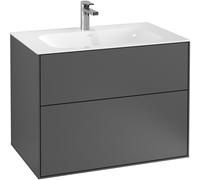 Meuble-lavabo Villeroy & Boch Finion, 796x591x498mm, F01000GF, F01000GF, Colorazione: Laccato Bianco Lucido