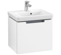 Meubles sous-lavabo Villeroy & Boch Subway 2.0, A68510MS, A68510MS, Colorazione: Bianco Opaco, maniglia: cromata lucida