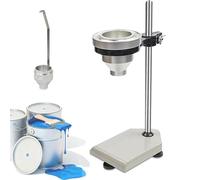 MEUBLLY Viscosimetro per Vernici con Staffa Regolabile, Tester di viscosità da Tavolo Professionale con ugello da 4 mm, Strumento di misurazione del Flusso, misurazione accurata dell'inchiostro