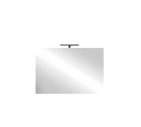 Meublorama Specchio Design con LED, 80x75 cm, Collezione Kubrick