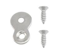 Meuey Lyot Figura 8 Fastener Figura 8 Elementi di fissaggio da tavolo Elementi di fissaggio da tavolo Connettore desktop Figura 8 Hardware di fissaggio desktop con viti -20pcs, EL-0W0305201