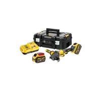 Meuleuse 2.0 XR FLEXVOLT 54V 2Ah Li-Ion Senza Spazzole 125mm DEWALT - 2 batterie - coffret TSTAK - DCG418T2-QW