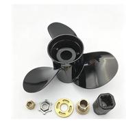 MEUMIR Elica Barca Propulsione per Mercury 40-140 CV | Lunga Durata 48-77342A45 13 3/4X15 Elica Marina In Alluminio