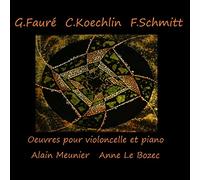 Meunier,Alain - Oeuvres pour Violoncello et Piano