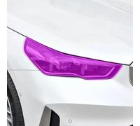 Meuoada Pellicola protettiva per fari auto in TPU PPF, antigraffio, membrana di riparazione fumè, accessori per fari auto, per BMW G60 L5 Serie 5 2024 (nero)