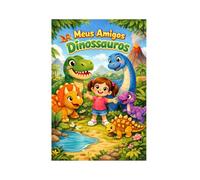 Meus Amigos Dinossauros: Para Colorir