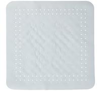 Meusch 4388189002 - Tappetino Antiscivolo per Doccia Foot, 55 x 55 cm, Colore Grigio