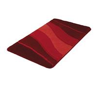Meusch Ocean 2322468549 - Tappetino da Bagno, 80 x 150 cm, Colore: Rosso Granata