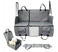 MEUZBFAQL Coprisedile Auto per Cani, per VW Golf 7 Golf VII 2012 2013 2014 2015 2016 2017 Protezione Sedile Posteriore Impermeabile AntiGraffio Divisibile Trasportino Auto Gatti