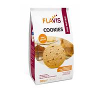 Mevalia Flavis Choco Chip Biscotti Aproteici con Pezzetti di Cioccolato 200 g