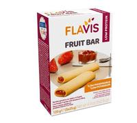 FLAVIS FRUIT BAR BARRETTA APROTEICA CON RIPIENO DI FRAGOLA 5 PEZZI DA 25 G