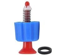 Mevbeyy Valvola limitatrice di pressione PP Sicurezza automatica (Rosso+Blu)