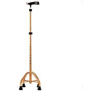 MEVZHH Bastinir Camminare, Bastoni Passeggiatrici in Lega Di Alluminio Passeggiatrice Bastantiscivolo Passeggiatrici Quattro Angoli Quattro Artiglie Passeggiatrice Regolabiler Disabili Anziani (Gimatt