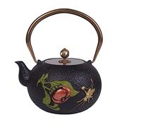 MEVZHH Bollitori Della Stufa, Teapot 1.4L / 1400Ml Giapponese in Ghisa Bollitore Dipinto a Manorsonalità Creativa Tèmaker Sciolto