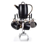 MEVZHH Bollitorir Stufa, Set Di Tè D'Epoca, Set Di Tè in Ceramica Europea a 8Zzi Set Di Tè in Porcellana Set Di Tè con Set Di Tazza da Caffè Inlo Set Di Tazza da Tè Phnomnh Set Di Tè Pomeridiano, Fest