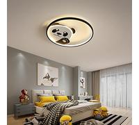 MEVZHH Candelabri,Pada a Soffitto Led Panda Regolabiler Camera da Letto Deini Candela Rettangolare 50 cm Candela Cartanimatorni con Telecomando Camera da Letto Ragazza Camera da Letto Salotto Sala da