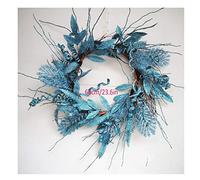 MEVZHH Cordi Nataler la Porta Anteriore Corona Di Natale Artificiale Decorazimista Fiore Artificiale Decorazicreativar la Porta Sospesa/Io