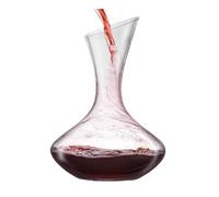 MEVZHH Decanter Di Vino,Caraffa Di Vino Rossor il Matrimonio, Decanter Di Vino Dilo Soffiato a Mano,Sala da Pranzo Di Casa Di Vetro 1500Ml Buffs Di Vino (Con Maniglia)/Senza Maniglia/24 cm
