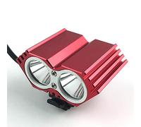 MEVZHH Faro Della Bicicletta 2000 Lumens 8800Mah Fari Ciclistici Impermeabili Super Luminosi Ricaricabili Della Luce Anteriore Della Biciclettar Tutte Le Biciclette Di Strada Di Montagna/Rosso