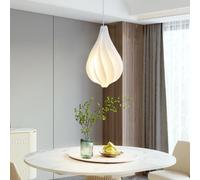 MEVZHH Lamadari,Padario Moderno Creativo Fiorepadario Goccia D'Acquapadario Regolabile in Altezza Adattor Camera da Letto Soggiorno Cucina Testatura Corridoio Sospensiluce/28 cm