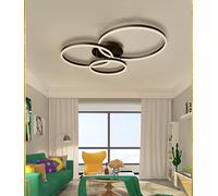 MEVZHH Lampadari, Luci a Soffitto a Led Modern Dimmabile Soggiornopada a Soffitto Rotonda Luci Del Soggiornopada a Soffitto Della Camera da Letto Temperatura Del Colore Regolabile Luci da Pranzo Incas