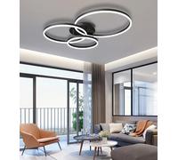 MEVZHH Lampadari, Luci a Soffitto a Led Modern Dimmabile Soggiornopada a Soffitto Rotonda Luci Del Soggiornopada a Soffitto Della Camera da Letto Temperatura Del Colore Regolabile Luci da Pranzo Incas