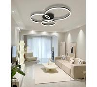 MEVZHH Lampadari, Luci a Soffitto a Led Modern Dimmabile Soggiornopada a Soffitto Rotonda Luci Del Soggiornopada a Soffitto Della Camera da Letto Temperatura Del Colore Regolabile Luci da Pranzo Incas