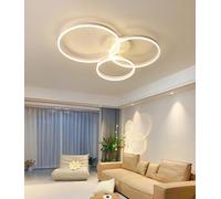 MEVZHH Lampadari, Luci a Soffitto a Led Modern Dimmabile Soggiornopada a Soffitto Rotonda Luci Del Soggiornopada a Soffitto Della Camera da Letto Temperatura Del Colore Regolabile Luci da Pranzo Incas
