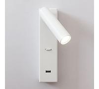 MEVZHH Lampade a Parete, 3W Ha Condotto il Riflettore Dellada Della Testatura con Interruttore e Porta Di Uscita Usb 5V Dc, Moderna Sorgente Luminosamalista Sconce 4000K Daylight,R il Corridoio Del So